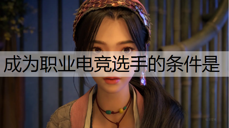 成为职业电竞选手的条件是